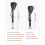 Macaco de reboque elétrico - DUOKU - EJ5021B - 2 267 kg - Elevação 255–860 mm - 12 V 2