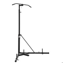 Supporto per sacco da boxe - DUOKU - Acciaio robusto - Carico 65 kg - Regolabile in altezza - Nero