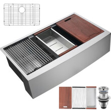 Fregadero de Cocina - DUOKU - Modelo TXHW302209RS1 - Acero Inoxidable 304 - 30 pulgadas - 1 Vaso Rectangular