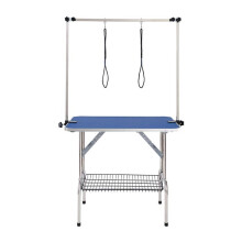 Mesa de Higiene - DUOKU - 915 x 610 mm - Dois Braços Ajustáveis - Suporte Dobrável - Aço Inoxidável