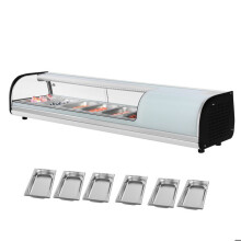 Vitrina Refrigerada para Sushi - DUOKU - GN-62L - 62 L - Vidrio Templado - Iluminación LED