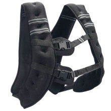 Verstellbare Gewichtsweste-Duoku-30 lb-Reflektierendes Band-Krafttrainings-, Lauf-, Fitnessausrüstung