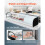 Vitrine Réfrigérée à Sushis - DUOKU - GN-62L - 62 L - Verre Trempé - Éclairage LED 6