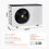 Wärmepumpe - DUOKU - VBPYCE-150 - 3,22-15,25 kW - Variable Frequenz - Für Pools 30-60 m³ 2