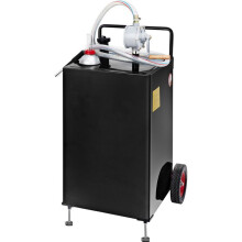Brandstoftank-Duoku-30 Gallons-Porteerbare brandstofopslagtank met wielen en handpomp