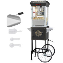 Máquina de Palomitas - DUOKU - NP08001SEC - 850 W - Carrito - Vidrio Templado