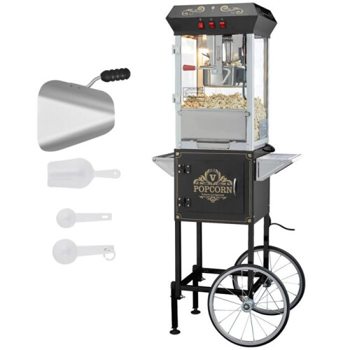 Popcornmachine - DUOKU - NP08001SEC - 850 W - Kar - Gelaagd Glas