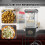 Popcornmachine - DUOKU - NP08001SEC - 850 W - Kar - Gelaagd Glas 3