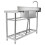 Wasmachine - DUOKU - 1 Compartiment - RVS - 39,4 x 19,1 x 37,4 in - Grijs 1