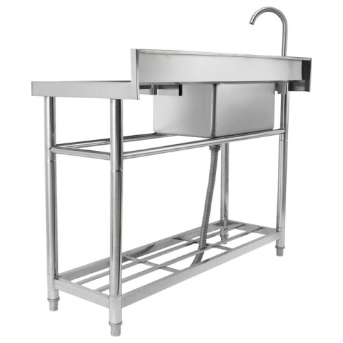 Wasmachine - DUOKU - 1 Compartiment - RVS - 39,4 x 19,1 x 37,4 in - Grijs