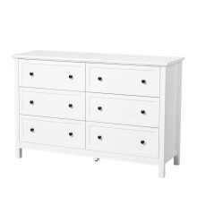 Comoda - DUOKU - IVY-VVR-007 - 6 Gavetas - Madeira - Design Retro Minimalista