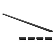 Pasamanos de Barandilla - DUOKU - HT-01 - Acero Inoxidable 304 - 198 cm - Acabado Negro