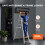 telescoopladder - DUOKU - 16,7 ft - Aluminium - Opvouwbaar - Multifunctioneel 3