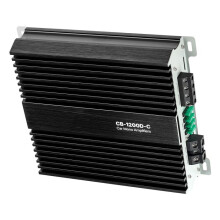 Auto-Monoblock-Verstärker-Duoku-Audioverstärker 1 Kanal, Klasse D, 1200 W RMS Max, Kompatibel 1/2/4 Ohm