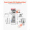 Donutmachine - DUOKU - DH-15L - Elektrisch - 3000W - Capaciteit 5,5L 6
