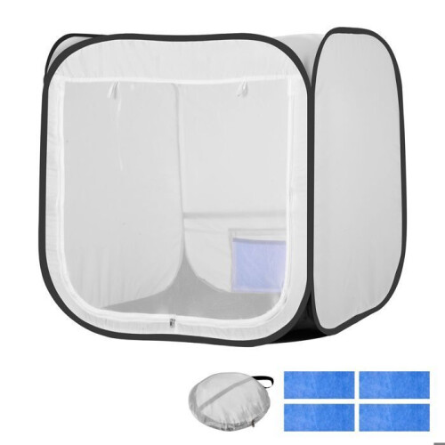 Cabine de peinture - DUOKU - TTP2502 - Pliable - Compacte - 72 x 72,5 x 75 cm