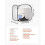 Cabine de peinture - DUOKU - TTP2502 - Pliable - Compacte - 72 x 72,5 x 75 cm 2