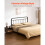 Hoofdbord - DUOKU - Queen Size - Metaal - Stalen Frame - Hedendaags Ontwerp 3