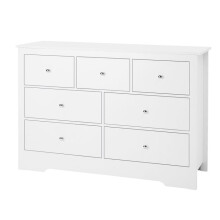 Cômoda - DUOKU - 7 Gavetas - Madeira com Corrediças - Design Minimalista - Anti-tombamento