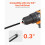Broca de espiral para taladro - DUOKU - HYZ 4*42CM - Ø40 mm - 420 mm - Adaptador 10 mm 5
