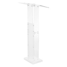 Conferentietafel 126,5 cm-Duoku-Podium op Voet van Acrylaat-Lutrin voor Presentatie-met Grote Leesoppervlakte