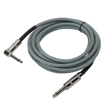 Cable de guitarra de 10 pies, cable para amplificador de instrumentos, conectores chapados en oro, núcleo de cobre libre de oxígeno para