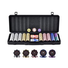 Poker-peli - DUOKU - 500 savi-ammattia - Kuljetuslaatikko - 9 kg - Sekä miehille että naisille