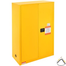 Armário de Segurança - DUOKU - 45 Gal - Amarelo - Aço Laminado a Frio - Antideflagrante