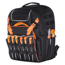 Mochila de Ferramentas - DUOKU - ZL-GJD-0315 - 45 Bolsos - Capacidade 22,7 kg - Dimensões 33x22x44 cm