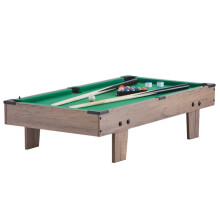 Yhdistetty Pelipöytä 4-in-1-Duoku-Ilmapallo 32 Tuumaa-Peli Billard-Pöytäjalkapallo-Ping-Pong-Kanssa Työntimiä ja Lautoja-Lapsille