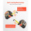 Laser Rolmeter - DUOKU - AL - Oplaadbaar USB - 135 ft - Magnetisch - 16 ft 6