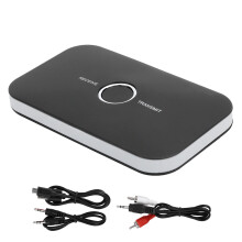 Kabelloser Bluetooth-Aux-Adapter für nahtlose Audioübertragung, Bluetooth-Sender und -Empfänger gewährleisten Klangqualität und hohe