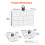 Comò - DUOKU - 7 Cassetti - Legno con Guide - Design Minimalista - Antiribaltamento 4