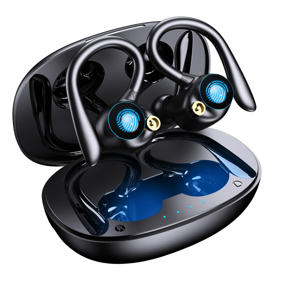 Touch-Controlled Earbuds, Bluetooth 5.3 Technology, Led Power Display, Long Playtime, Graphene Diaphragm Drivers, Ergonomic Waterproof Design For Spor 9416038878558