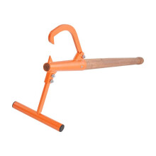Holzstapler - DUOKU - LTW48 - 46,5 in - Holzgriff - Verstellhaken