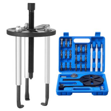 Lagertrekker Set - DUOKU - LX1001 - 21 Stuks - Staal - Omkeerbare Bekken