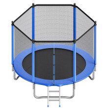 Trampoline - DUOKU - Rond 244 cm - Veiligheidsnet - Sterk Staal - Belastbaar 120 kg
