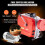 Máquina de limpeza de drenos - DUOKU - Duoku - cabo 120ft x 7/8" - cabo 18ft x 3/8" - motor 420W 6