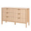 Commode - DUOKU - IVY-VVR-010 - 6 Tiroirs - Bois Clair - Anti-basculement 1