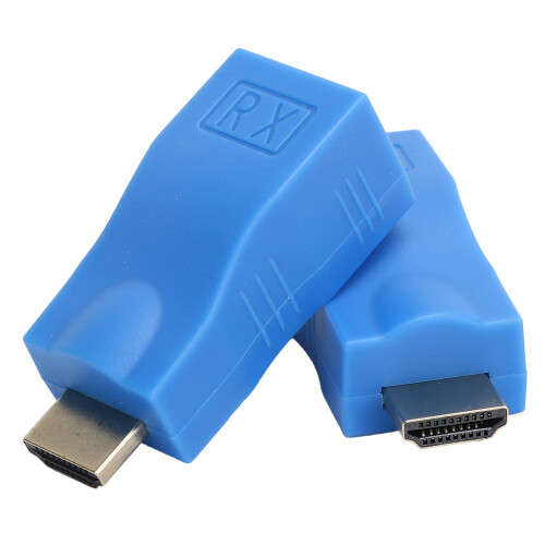 Επαναλήπτης HDMI μέσω καλωδίου δικτύου Cat5e Cat6, πομπός και δέκτης επέκτασης HDMI με 2