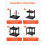 Table d'Appoint Extérieur - DUOKU - 2 Étages - PEHD - Résistante aux Intempéries - Noir 6