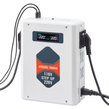 Transformador de Tensão - DUOKU - HYDXMG-3000VA - 3000 VA - 2 Tomadas Europeias - Saída USB
