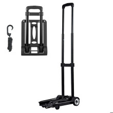 Chariot Pliant - DUOKU - PZS30 - Capacité 49,9 kg - 2 Roues PVC - Noir