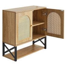 Badkamer Wandkast - DUOKU - KLBR-03 - 2 Deuren - Verstelbare Plank - Wit