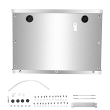 Caja de batería - DUOKU - BA836 - Aleación de aluminio - Compatible con Grupo 24/31 - 350x240x255mm