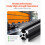 Perfil de extrusão de alumínio 2020 com ranhura em T - DUOKU - 2020-120-4 - 1200 mm - Anodizado - Liga 6063-T5 4