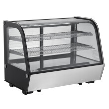 Vitrina Refrigerada - DUOKU - XCW-160LS - 5 pi³/146 L - Iluminación LED - Acero Inoxidable
