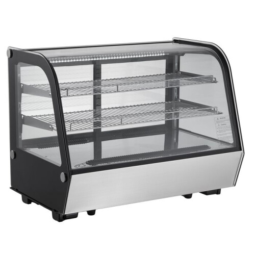Vitrine Réfrigérée - DUOKU - XCW-160LS - 5 pi³/146 L - Éclairage LED - Acier Inoxydable