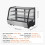 Vitrine Réfrigérée - DUOKU - XCW-160LS - 5 pi³/146 L - Éclairage LED - Acier Inoxydable 2