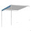 Toldo - DUOKU - Modelo B1 - Impermeable - Retráctil - Vinilo Azul Degradado 1